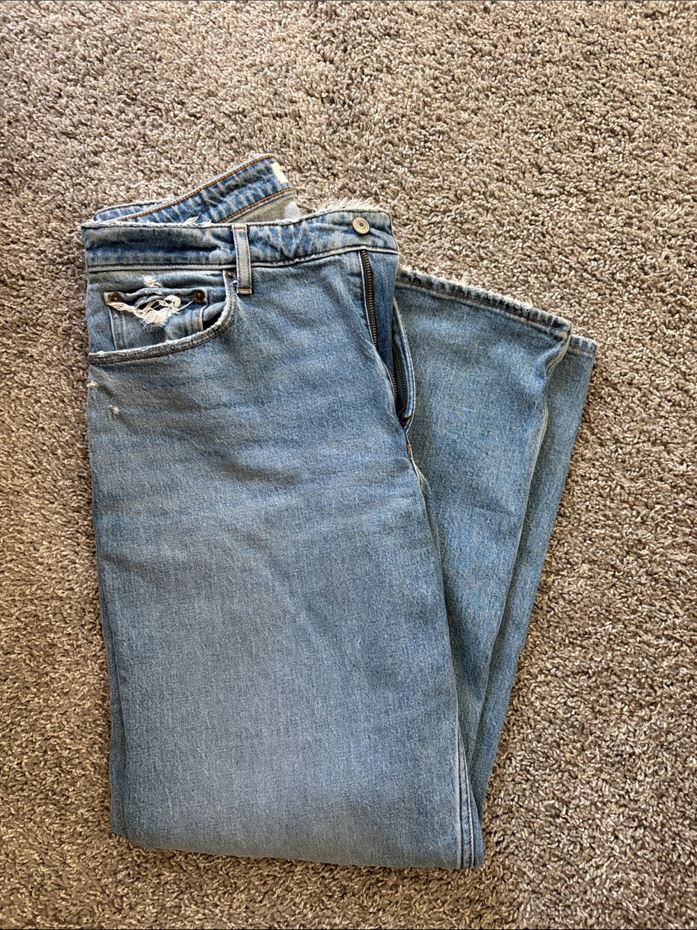 Abercrombie High Rise 90s Relaxed Jeans